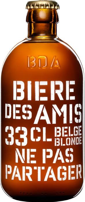 Biere Des Amis Blonde 5.8° Ow 33cl - 24 - Europages