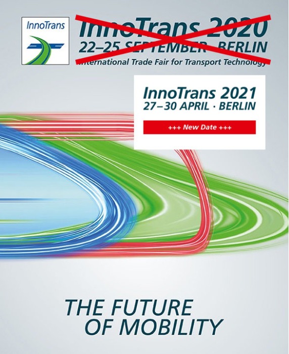 RM System stellt auch in 2021 wieder auf der Innotrans aus !