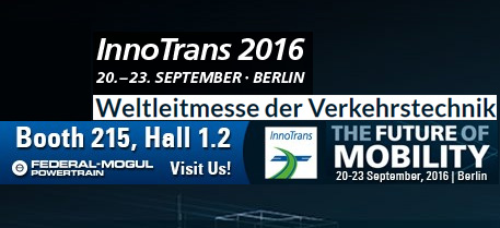 Federal-Mogul Deva GmbH bei der InnoTrans 2016 in Berlin