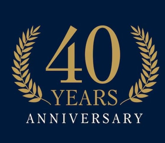 40 years anniversary