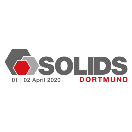 SOLIDS 2020 – Besuchen Sie uns: Halle 5 | Stand L 13-5 