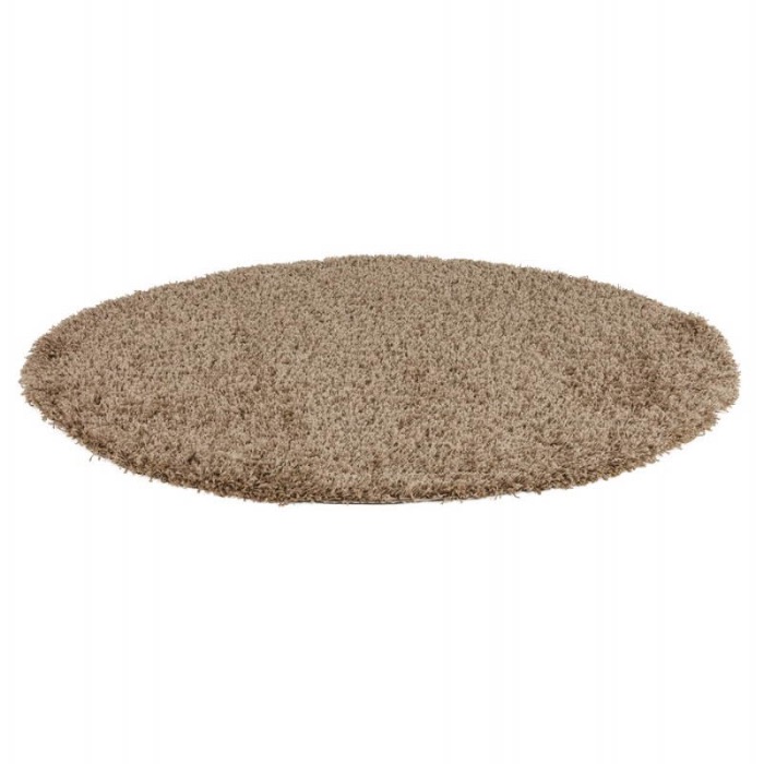 Tapis contemporain rond