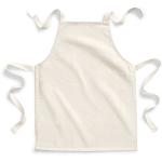 Tablier de cuisine enfant en coton commerce équitable, 290 g/m²