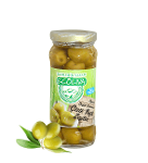 Olives vertes fendues naturelles biologiques