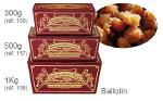 Ballotin marrons glacés pliés OR 500g - Confiserie Azuréenne