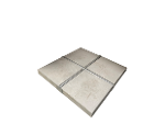 8 Dalles Béton 50 X 50 X 4 Gris 188kg