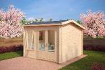 BUREAU DE JARDIN EN KIT “NORA D” 8,5M² 44MM