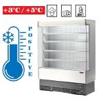 Vitrine réfrigérée INOX profondeur 60 avec groupe frigorifique