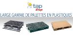 Palette plastique pour transport et stockage