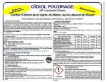 Poudrage à l'Oidiol