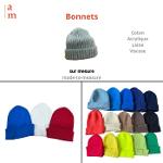 Bonnets tricotés