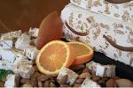 Nougat blanc tendre aux écorces d'oranges confites