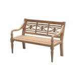 banc de jardin en bois teck 