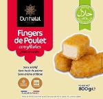 E713 : Din'Halal Finger de poulet cornflakes 800gr (8pc par colis)