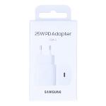 Samsung EP-TA800NWEGEU - Adaptateur Secteur USB Type C (25W, Blanc)