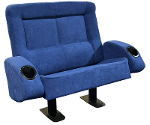 Duo/LoveSeat CinéMax Alcantara® Italien Collection Somptuo