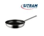 POÊLE INOX 24 CM ANTI-ADHÉRENT TECHNOFOOD SITRAM