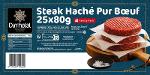 E761 : Din'Halal Steak Haché 80gr x 25Pc 2Kg