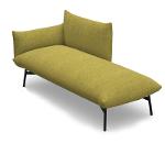 Daybed salle d'attente ELEGANCE - 170cm