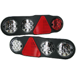 Feux 5 fonctions LED pour remorques PL