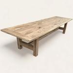 Table en bois Ancien "Manoir" 