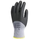 Gants nylon gris paume enduite avec picots Réf. : PG6250