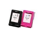 Ensemble 2x cartouches d’encre compatible HP 302XL (noir et couleur)