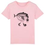 T-Shirt Enfant Poisson Lune