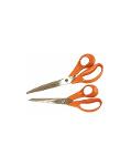 CISEAUX 21cm FISKARS GAUCHER (rouge)