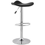 Tabouret de bar rond ADOUR noir