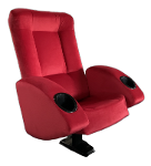 Fauteuil De Cinéma CinéMax – Tissu Velours Collection Vénézia