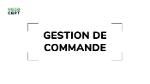 Gestion de commande et transport international