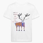 T-Shirt Le renne bleu T-shirt bio Enfant