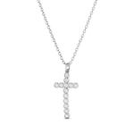 Pendentif Croix avec Pavé