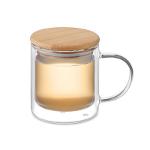 Mug en verre double paroi 300ml Farbi