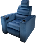 Fauteuil Home Cinéma Motorisé STARSHIP Class SELECT / Tissu Velours Vénézia