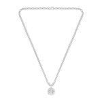 BOSS Jewelry Collier pour Homme Collection NORTH en Acier inoxidable