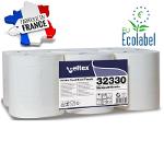 6 rouleaux essuie-mains pure ouate lisse 450 formats 19 x 25 cm