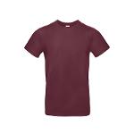 B&C - TSHIRT E190 BURGUNDY - XXL