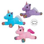 Peluche Licorne 39cm 3ass