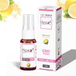 Huile CBD 15% base MCT en spray 10ml arome Citron Hexa3