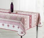 Nappe rectangulaire anti tâche – Coeurs roses & formes