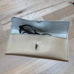 ETUI À LUNETTES / TROUSSE "ELISE" CRÈME