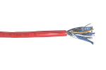 Câble alerte incendie SYT1 1 paire AWG20 (8/10°) gaine C2 rouge en 500m