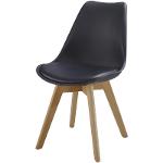 Chaise 16147no - Bjorn Noir - Lot De 6