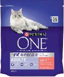 Croquettes pour chat adulte au saumon 450 g – PURINA ONE 5000161019649