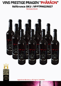 1000 Btles Vin Rouge Bordeaux Prestige " THE PHÂRÂON" B/G2 (75 cl)