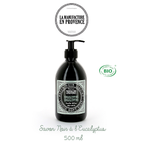 LMEP - Savon Noir à l'Eucalyptus certifié BIO