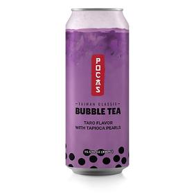 Bubble Tea POCAS - Saveur Taro avec perles de tapioca