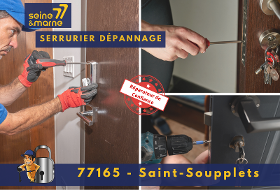 Serrurier Saint-Soupplets (77165)